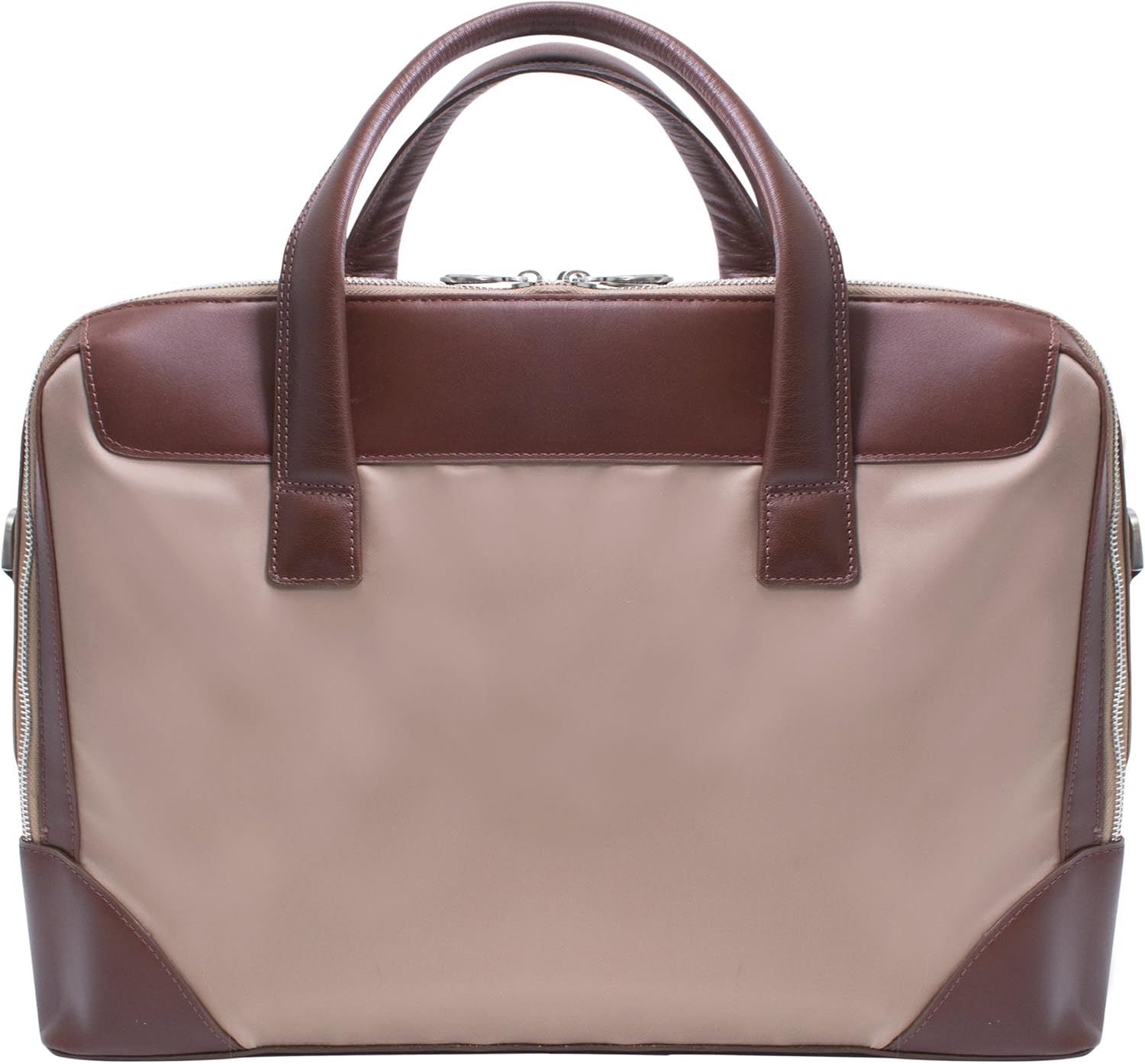 McKLEIN 17" Nylon Dual Compartment Laptop Briefcase- HARPSWELL