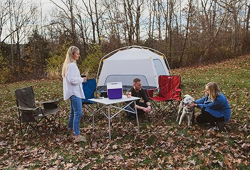 Miniatura 10 de ALPS Mountaineering Mesa de campamento enrollable de aluminio con configuración rápida y almacenamiento compacto