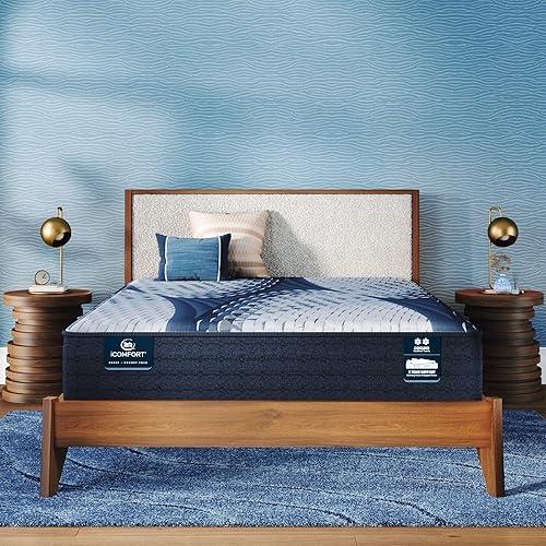Serta iComfort Aveda - Colchón de espuma viscoelástica tamaño mediano de 12 pulgadas, alivia la presión, enfriamiento y apoyo para un sueño