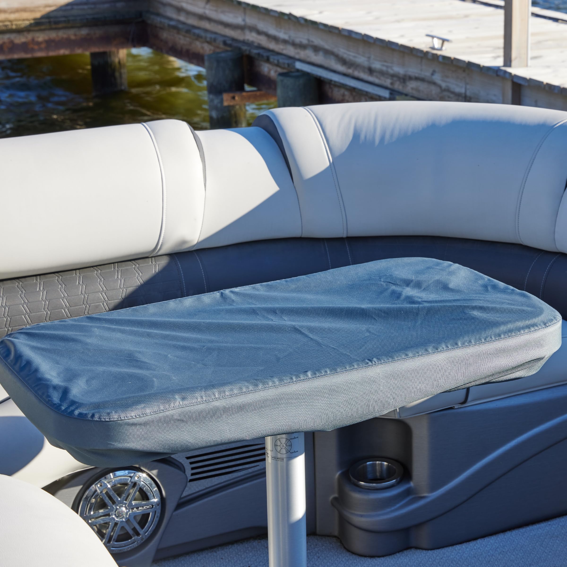 Manufacturers' Select ITC Large Boat Table Cover Pontoon Boat Accessories - Cover Only (Large - ITC Party Boat Table - 34