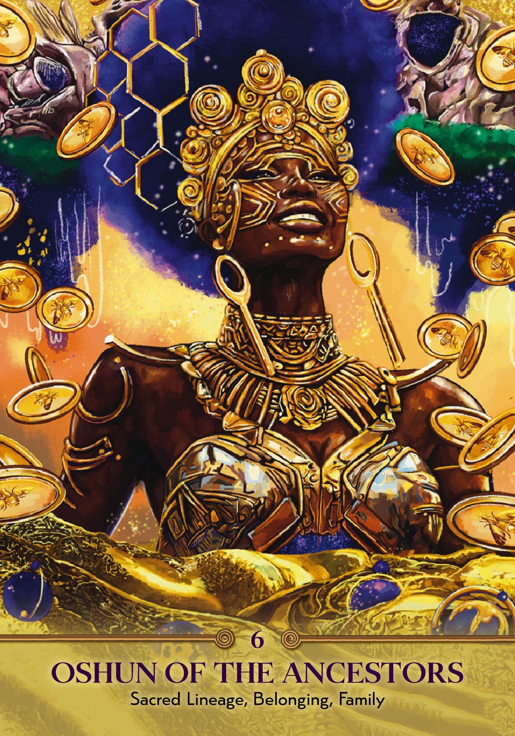 Faces of Oshun Oracle: A 44-Card Deck and Guidebook