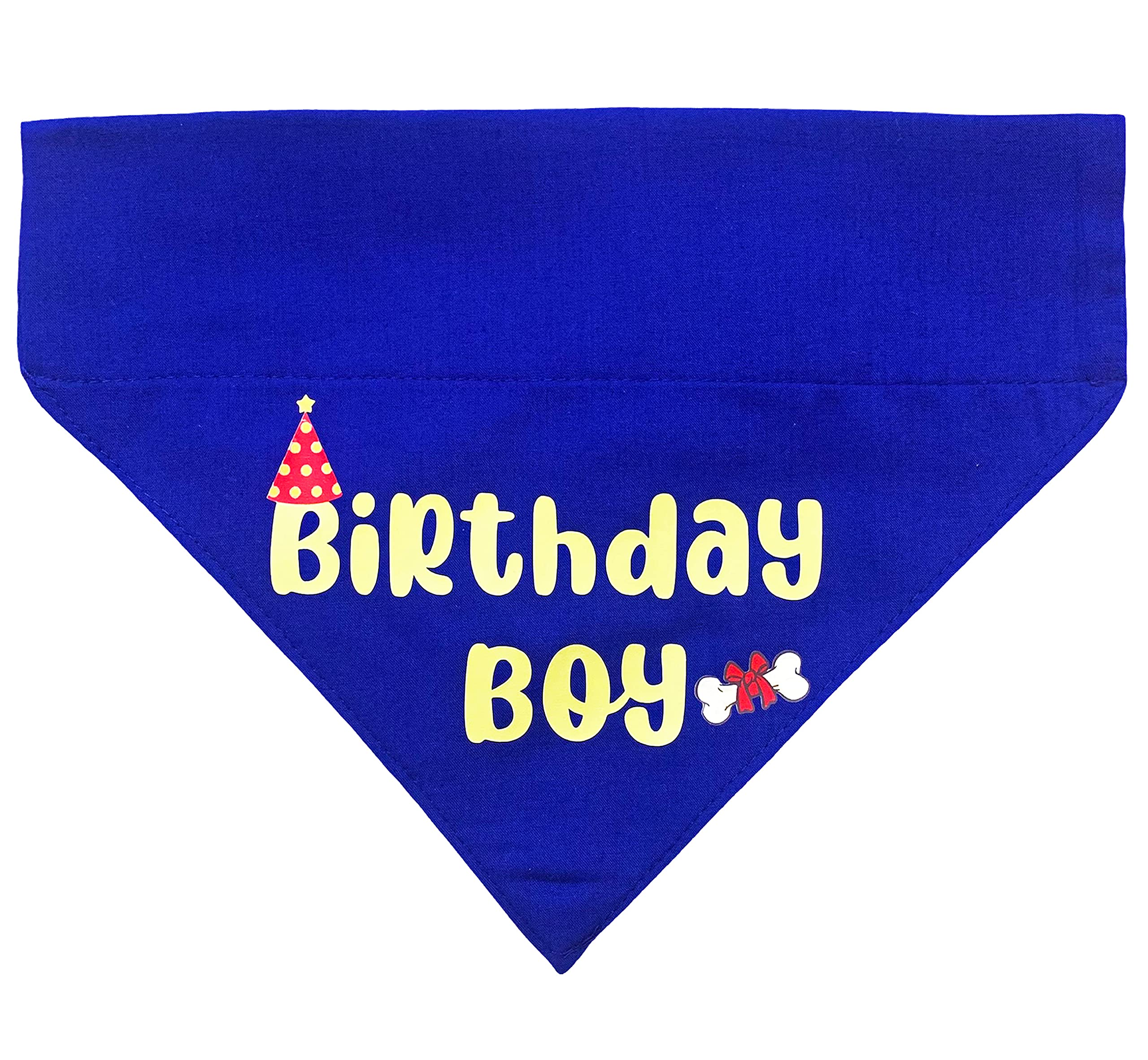 For The Fur Kids Birthday Boy Dog Bandana/Dog Scarf (Royal Blue) Free Size (B097S64K8L) Amazon Price History, Amazon Price Tracker
