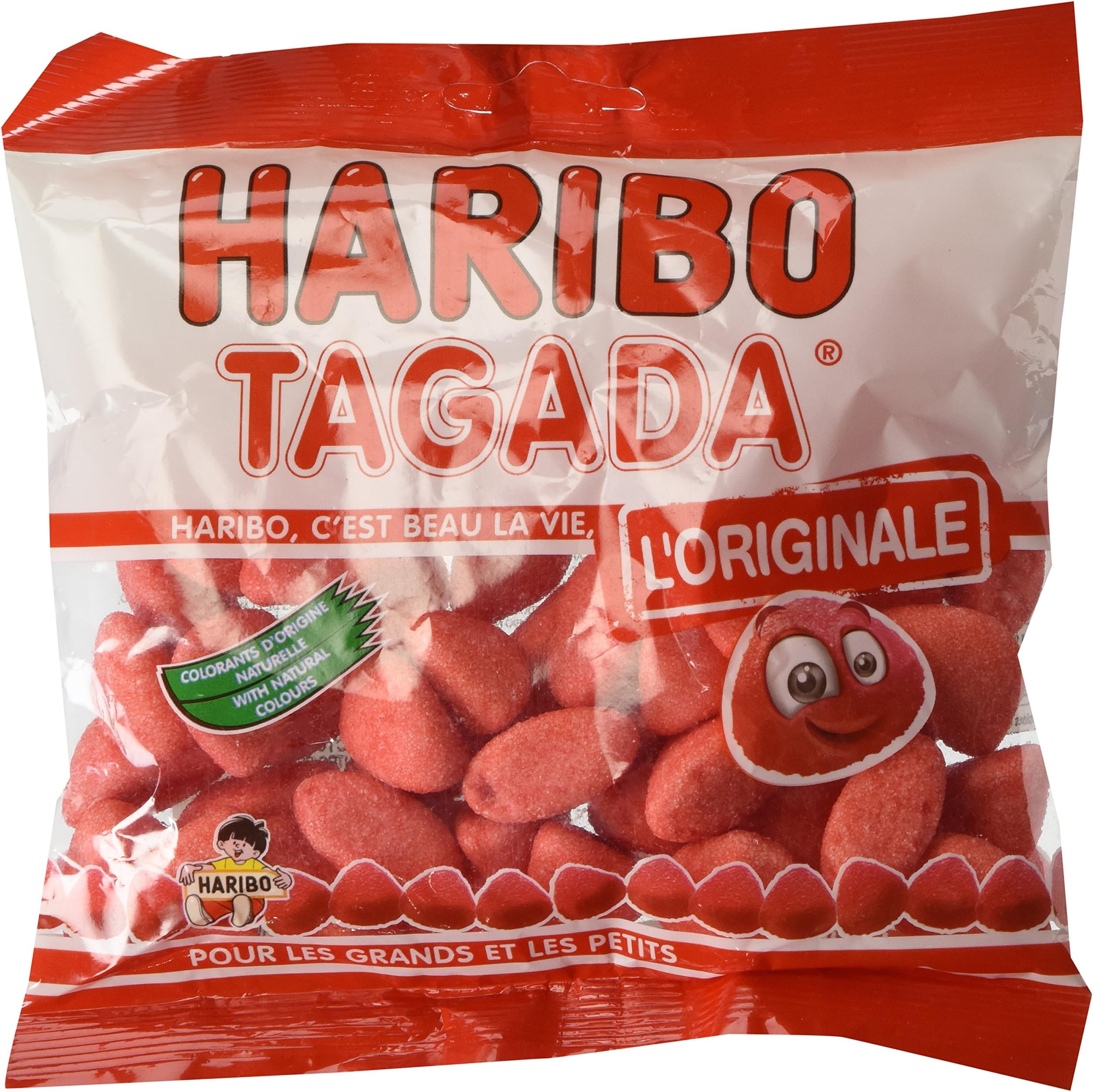 French Tagada Strawberry Haribo Candy