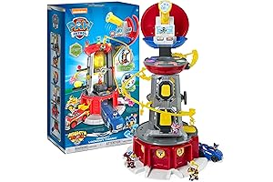 Paw Patrol Mighty Lookout Tower - Exclusive Bonus Figure 4 Pack Toy Set