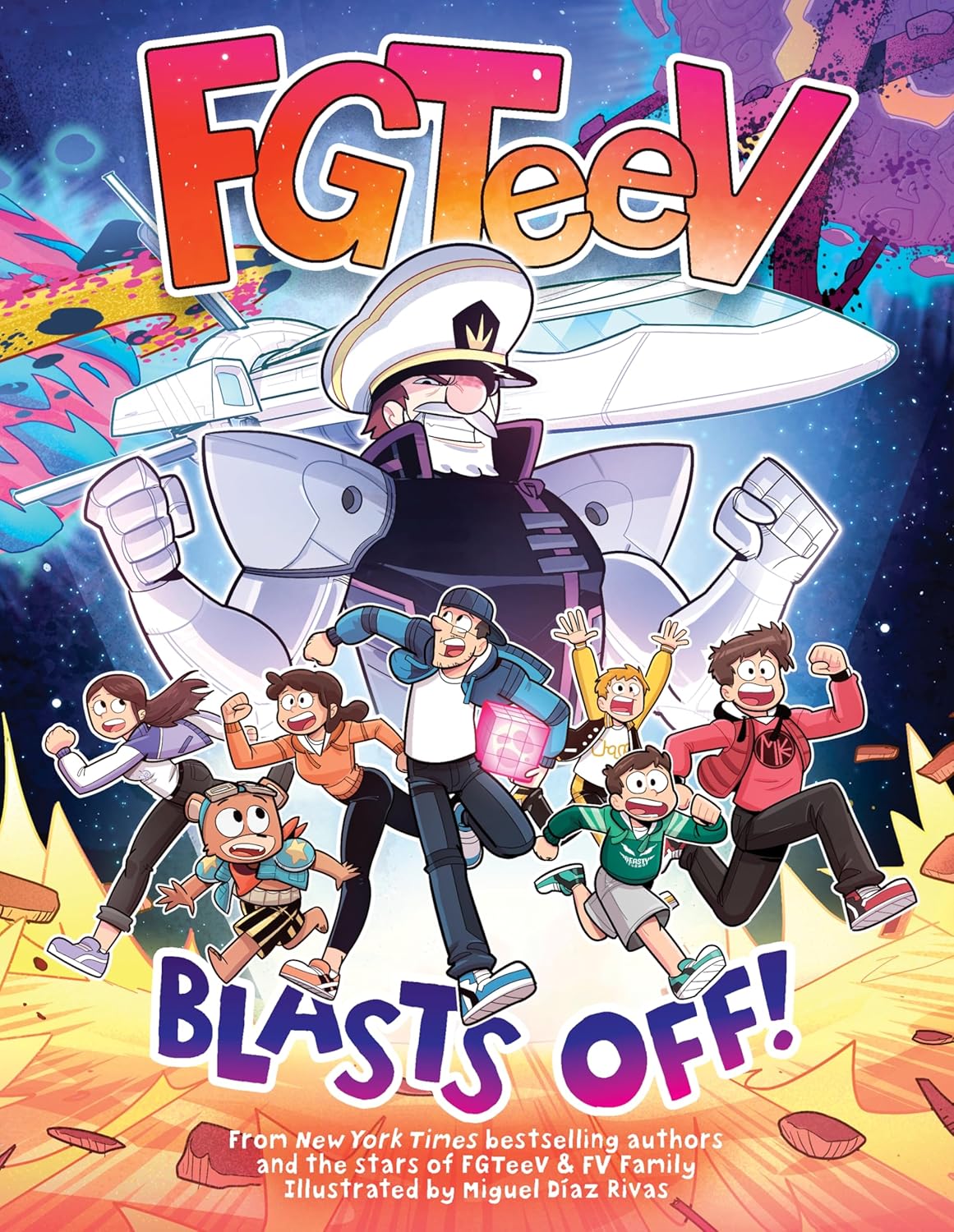 FGTeeV Blasts Off! 9780063260535 FGTeeV, Rivas, Miguel