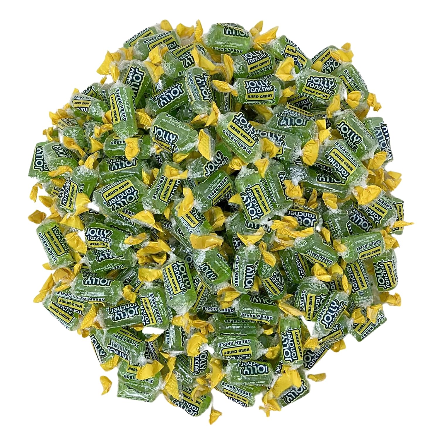 Jolly Ranchers Hard Candy 3lbs All Green Apple Individually Wrapped Delicious