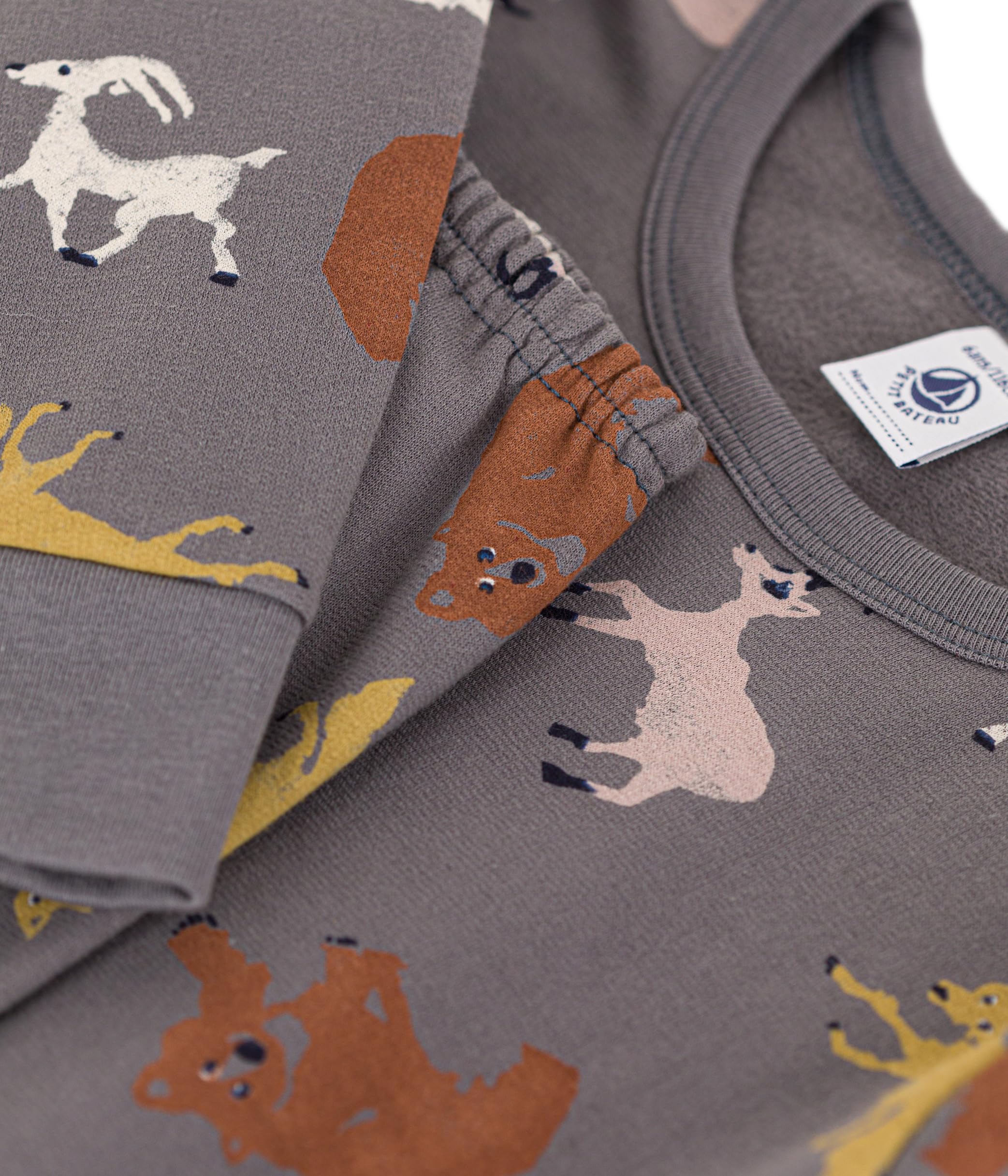 Petit Bateau Unisex Kinder Pyjama