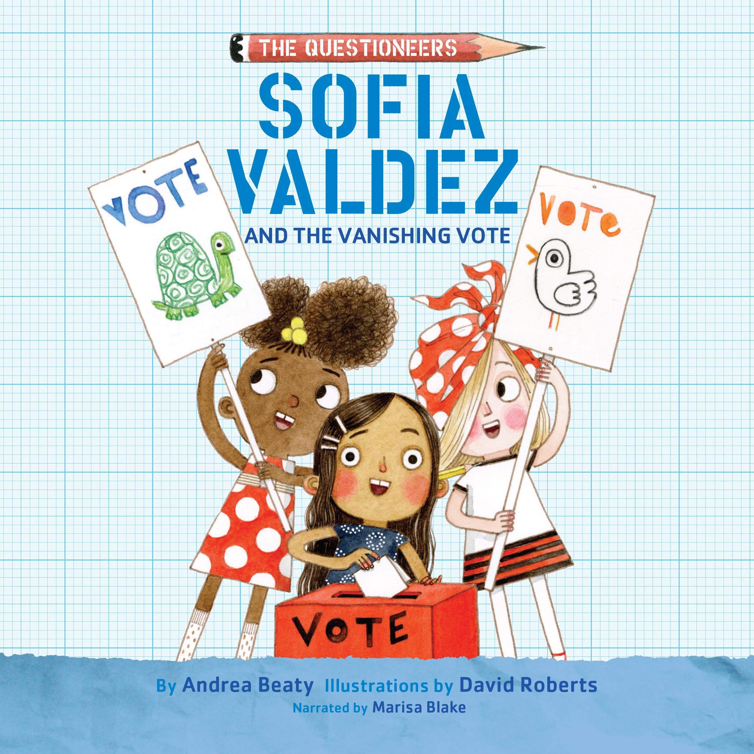 Cover art for Sofia Valdez and the Vanishing Vote