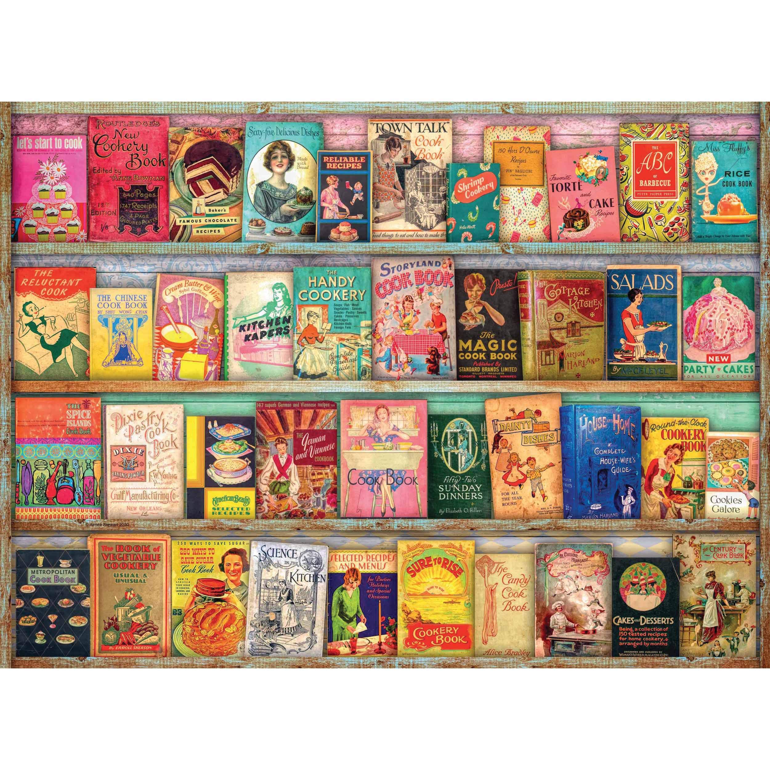 Ravensburger 500 Parça Yemek Kitapları Yapboz