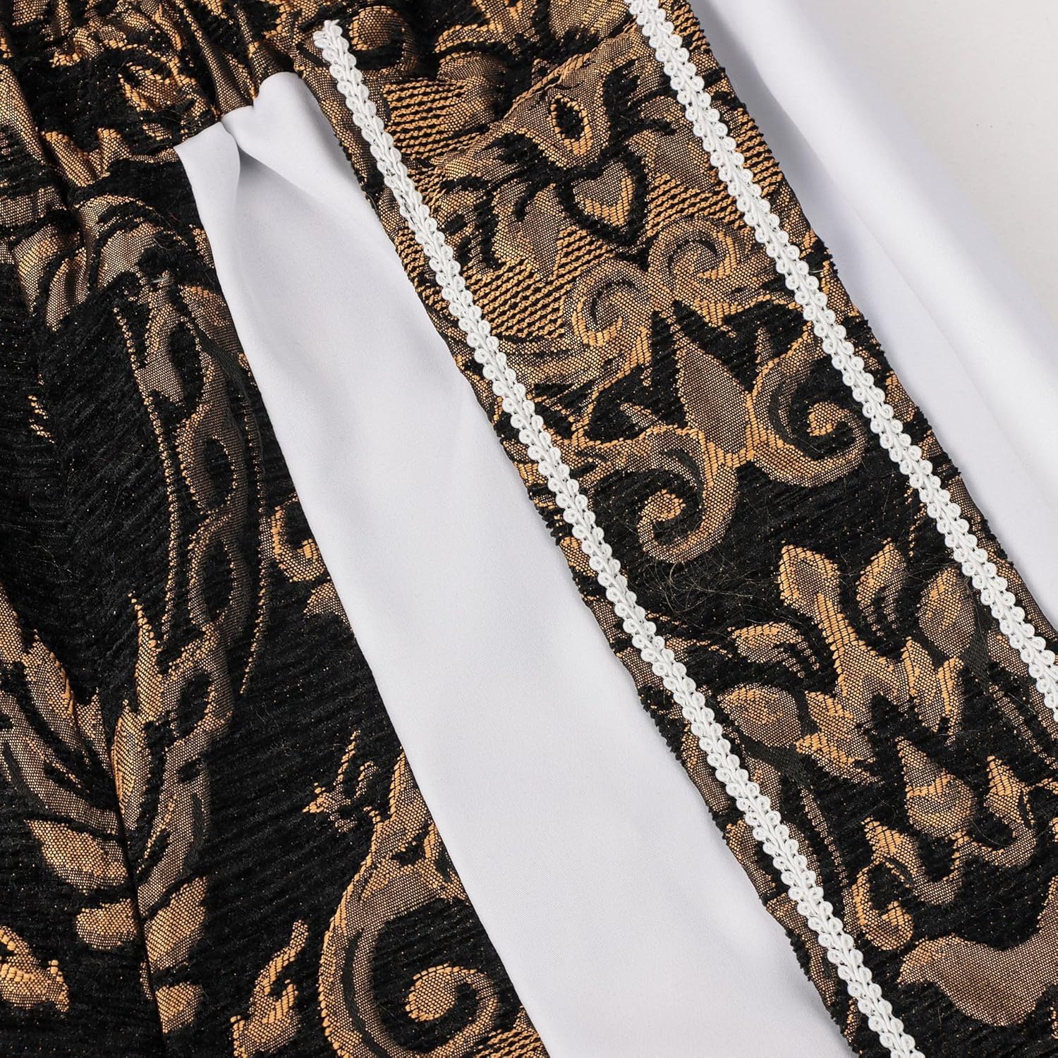 Men's Tudor Costume Elizabethan Era Renaissance Royal Prince/Nobleman Tudor King Doublet & Pumpkin Pants Outfit - Image 3