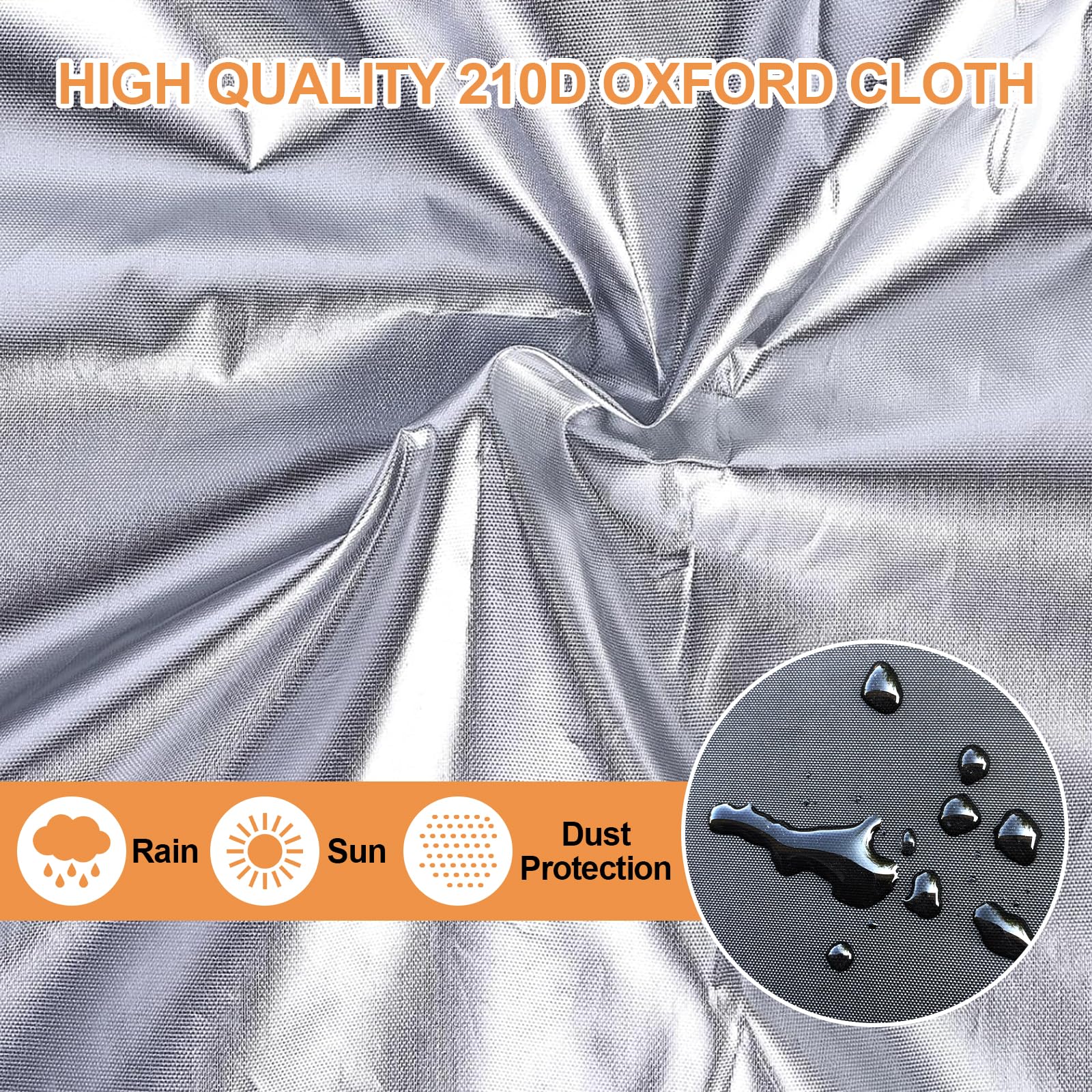 Housse de Pneu Universelle Housse de Protection pour Pneus Voiture Imperméable Sac Pneu Voiture Housses de Rangement pour Pneus Sac de Rangement pour Pneus Housse Stockage Pneus pour 4 Pneus 85*120cm