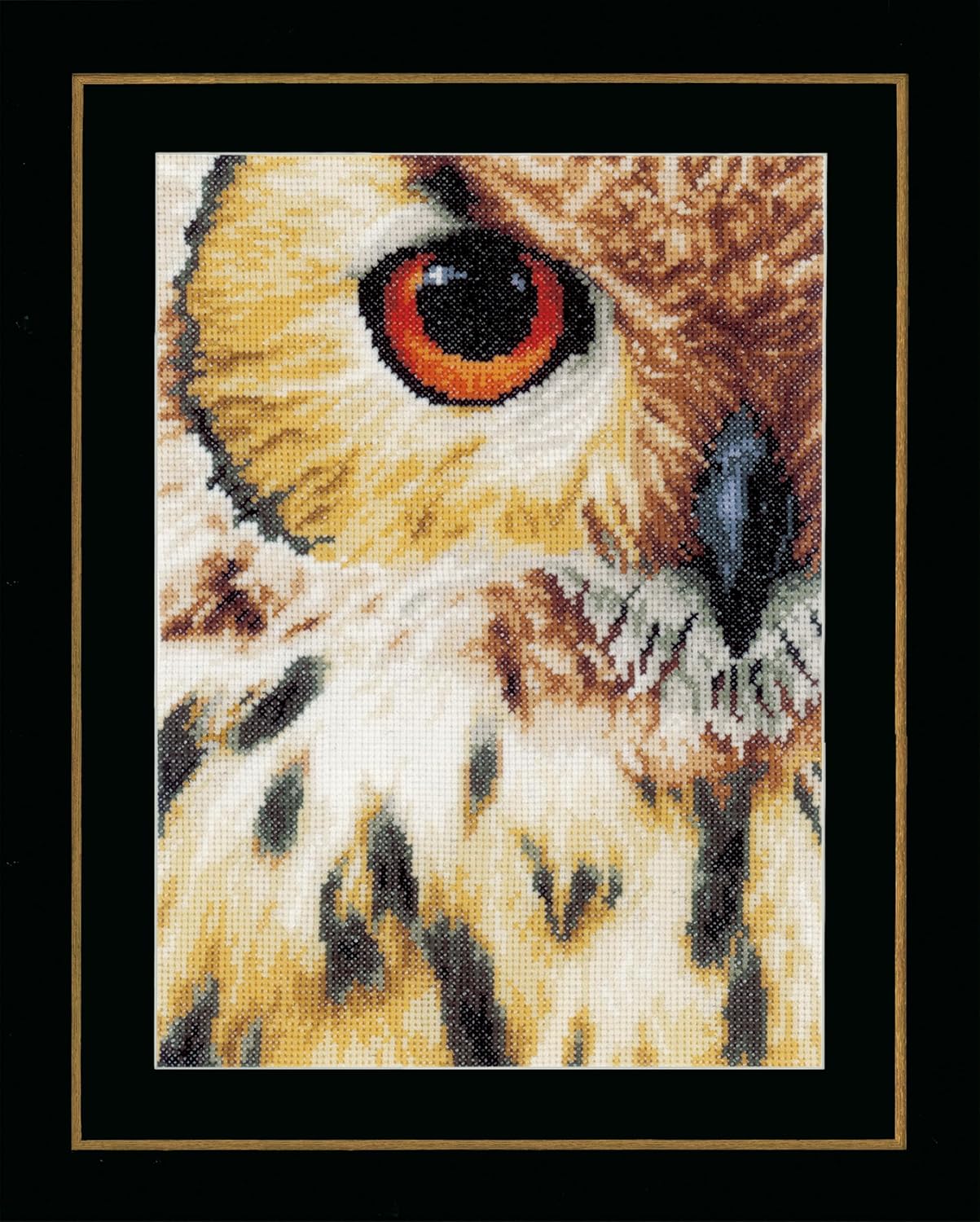 Lanarte Counted Cross Stitch kit Owl