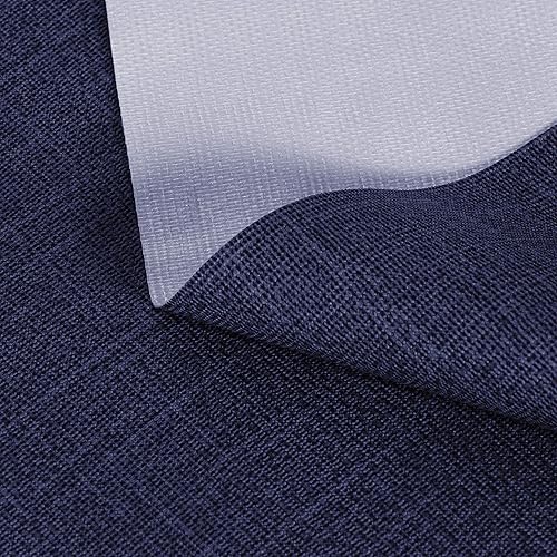 Miniatura 106 de sancua - Mantel rectangular de PVC 100 % impermeable, 54 x 54 pulgadas, vinilo a prueba de aceite, derrames, fácil de limpiar con un paño, para