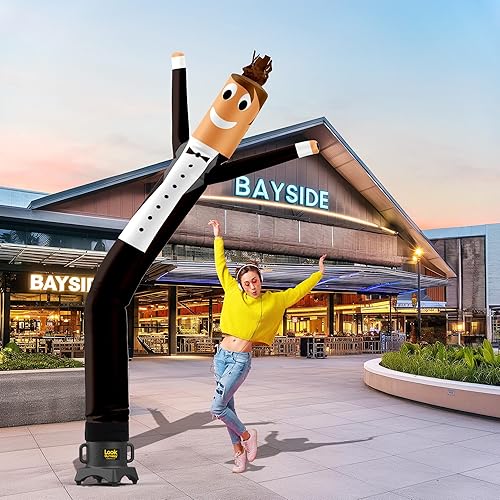 Miniatura 14 de LookOurWay Air Dancers Inflatable Tube Man Attachment - Wacky Waving Inflatable Dancing Tube Guy for Business Promotion - Blower Not Included