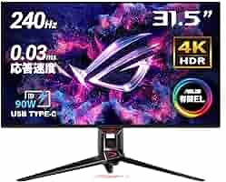 Amazon.co.jp: ASUS 有機EL 4K ゲーミングモニター ROG Swift
