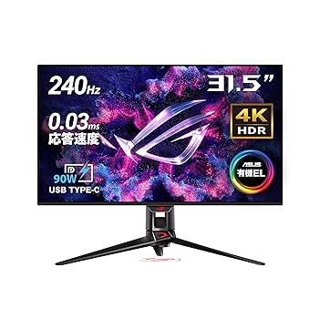 ASUS ROG Swift PG32UQ 4K ゲーミングモニター ROG Swift PG32UQ | 32 to 34 Inches | Gaming Monitors｜ROG