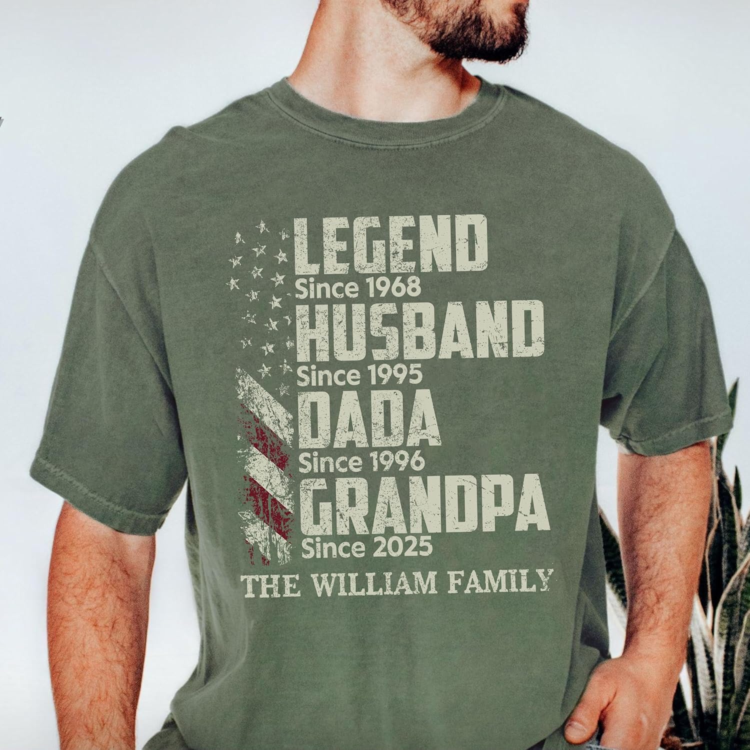 Personalized Legend Husband Dad Grandpa Shirt, Custom Grandpa Shirt, Custom Grandpas Gifts,Christmas 2025 - Image 7