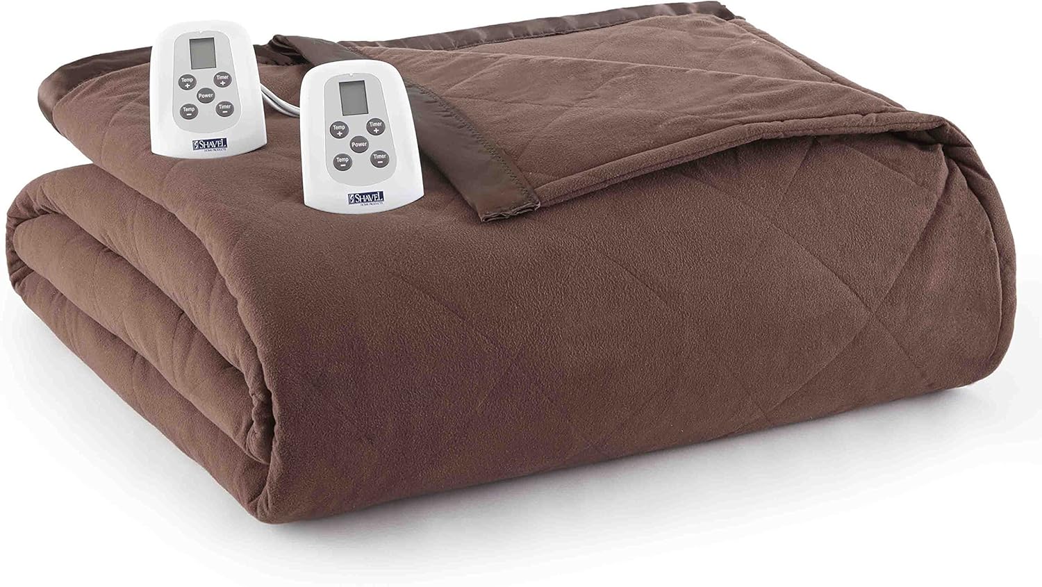 Shavel Home Products Thermee Electric Blanket, Full, Cocoa Amazon.ca