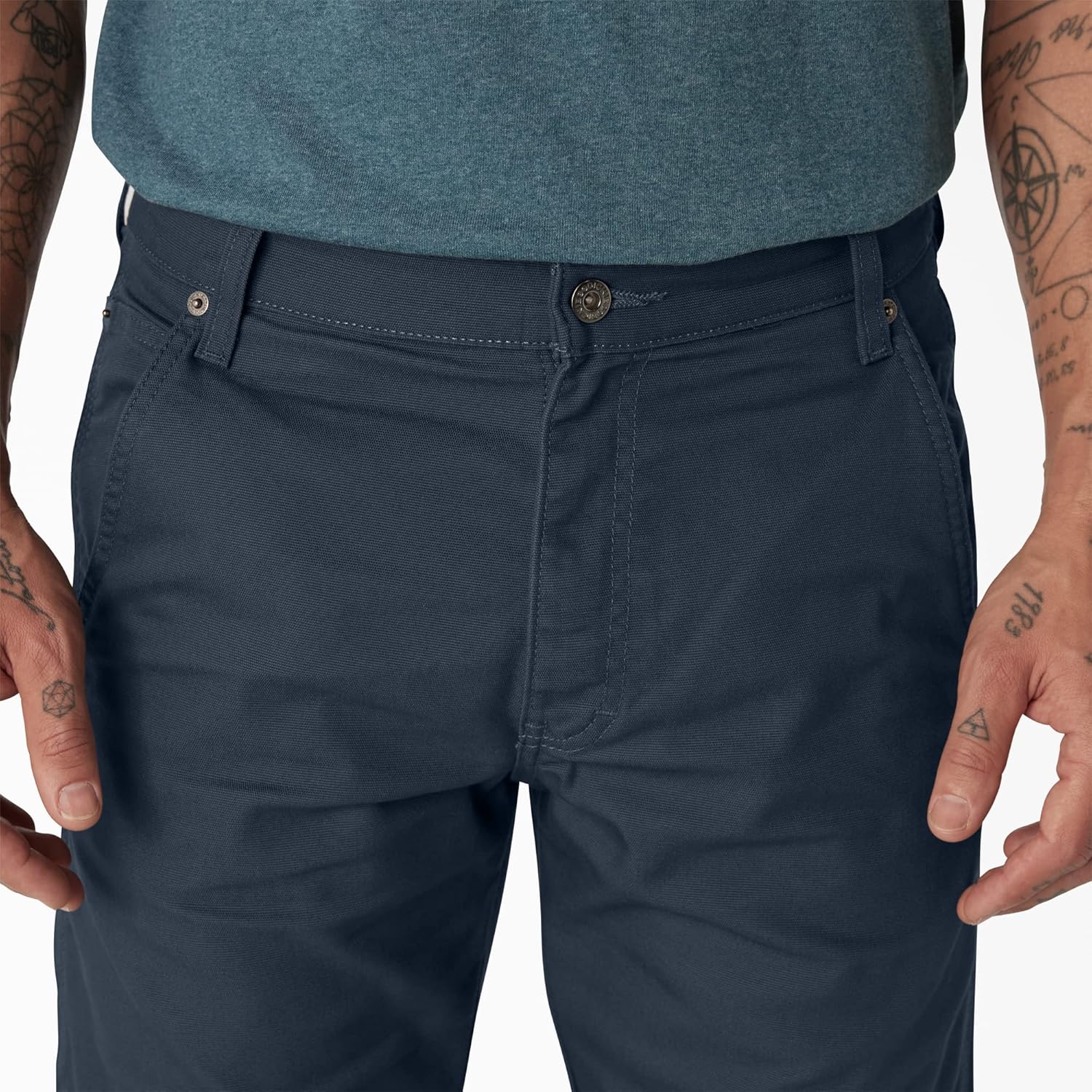 Dickies Mens Regular Fit Duck Double Knee Pants - Image 3