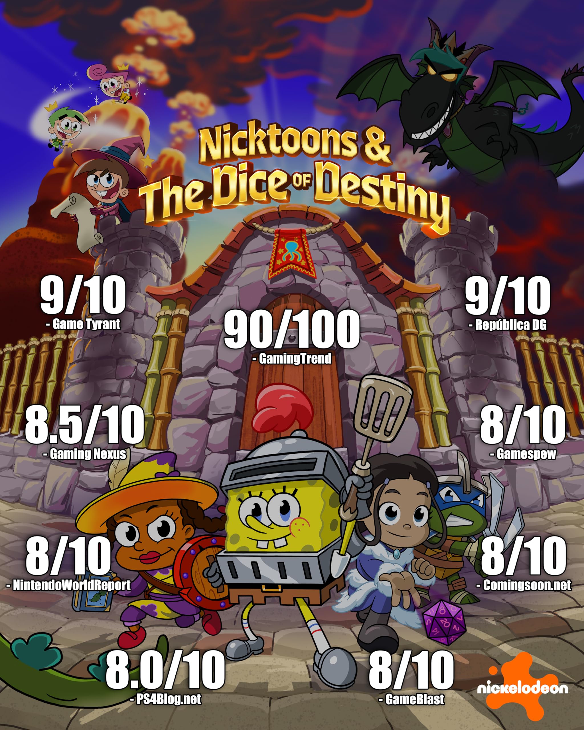 Nicktoons & The Dice of Destiny (Nintendo Switch) : Amazon.co.uk