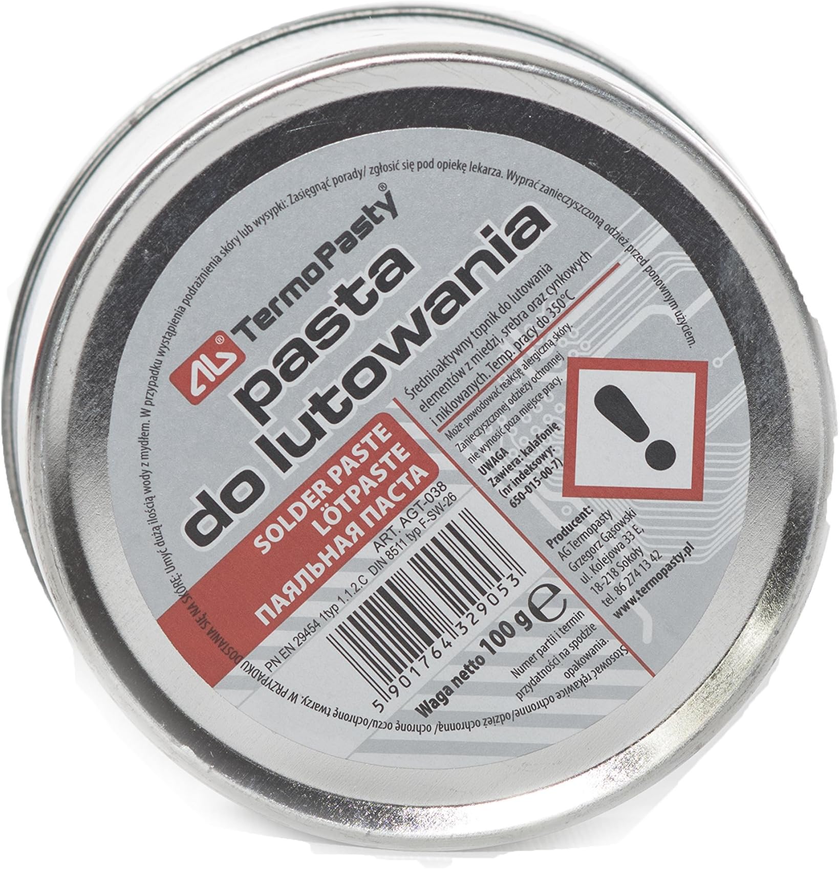 Envio 24h Pack 2 x 100 gr tin Flux Gel Paste Soldering Components Welding Tin Desoldering Smd