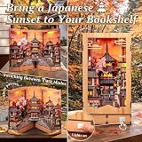 Fsolis Prenota Nook Kit-Twilight Sakura Path,Miniature Giapponese - 3