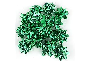 Green Christmas Bows for an Enchanting Holiday Décor