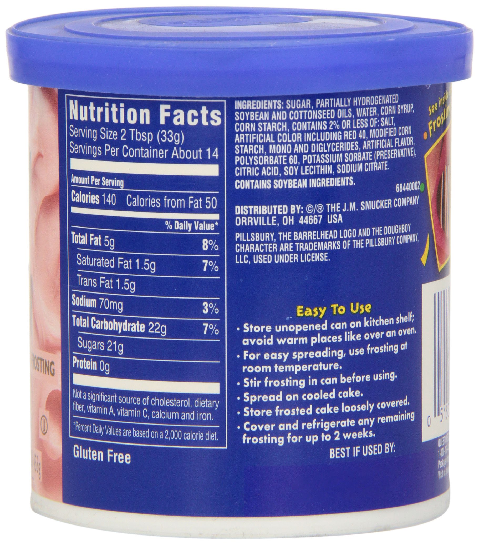 Pillsbury Strawberry Frosting - 16 oz