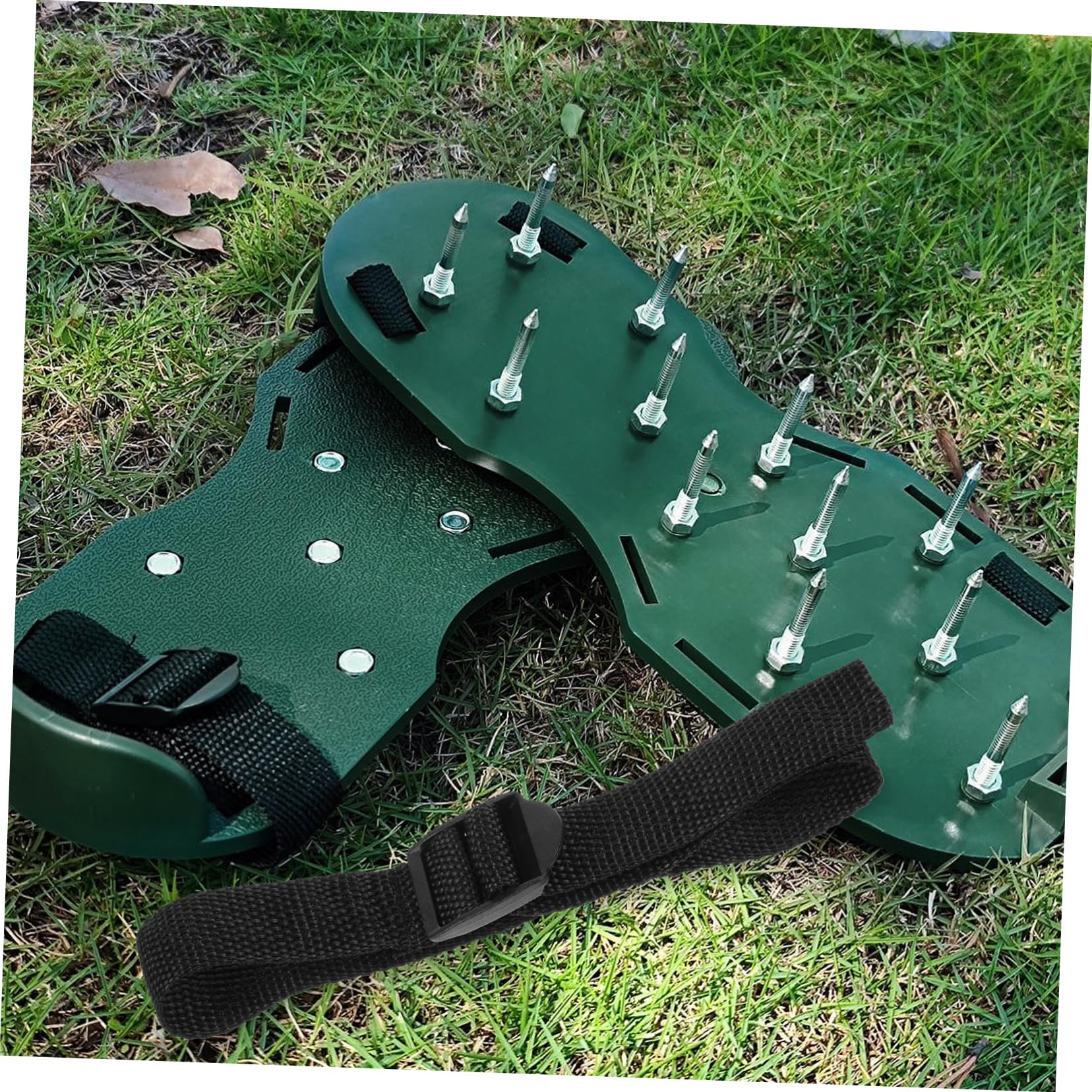 Sosoport Adjustable Garden Spike Shoes Straps 8pcs Turf Spike Laces Perfect for Lawns Outdoor Sports Venues