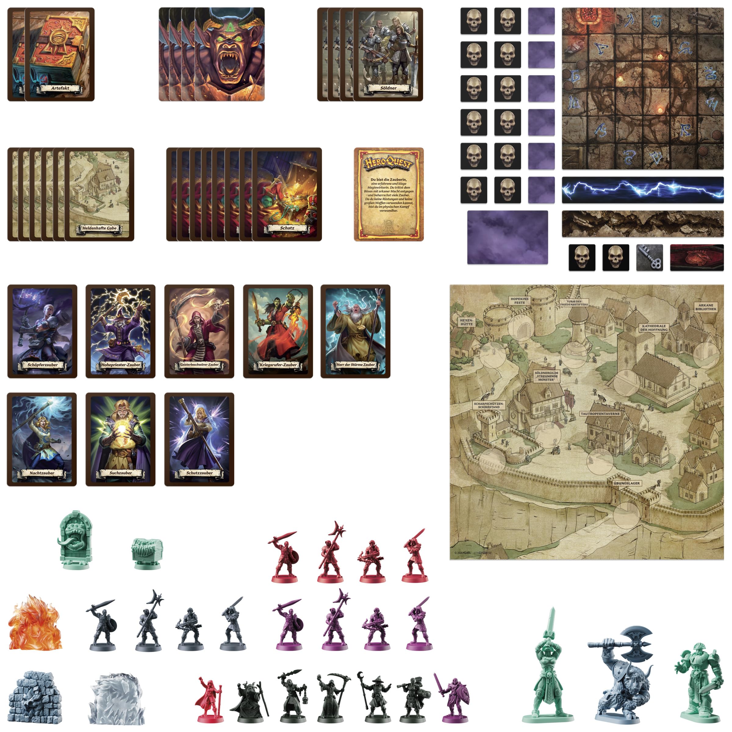 Avalon Hill HeroQuest Wizards of Morcar Quest Pack (Requires HeroQuest Game System) - Deutsche Version
