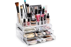 BROOKSTONE Makeup Organizer: A Haven for Your Vanity Essentials