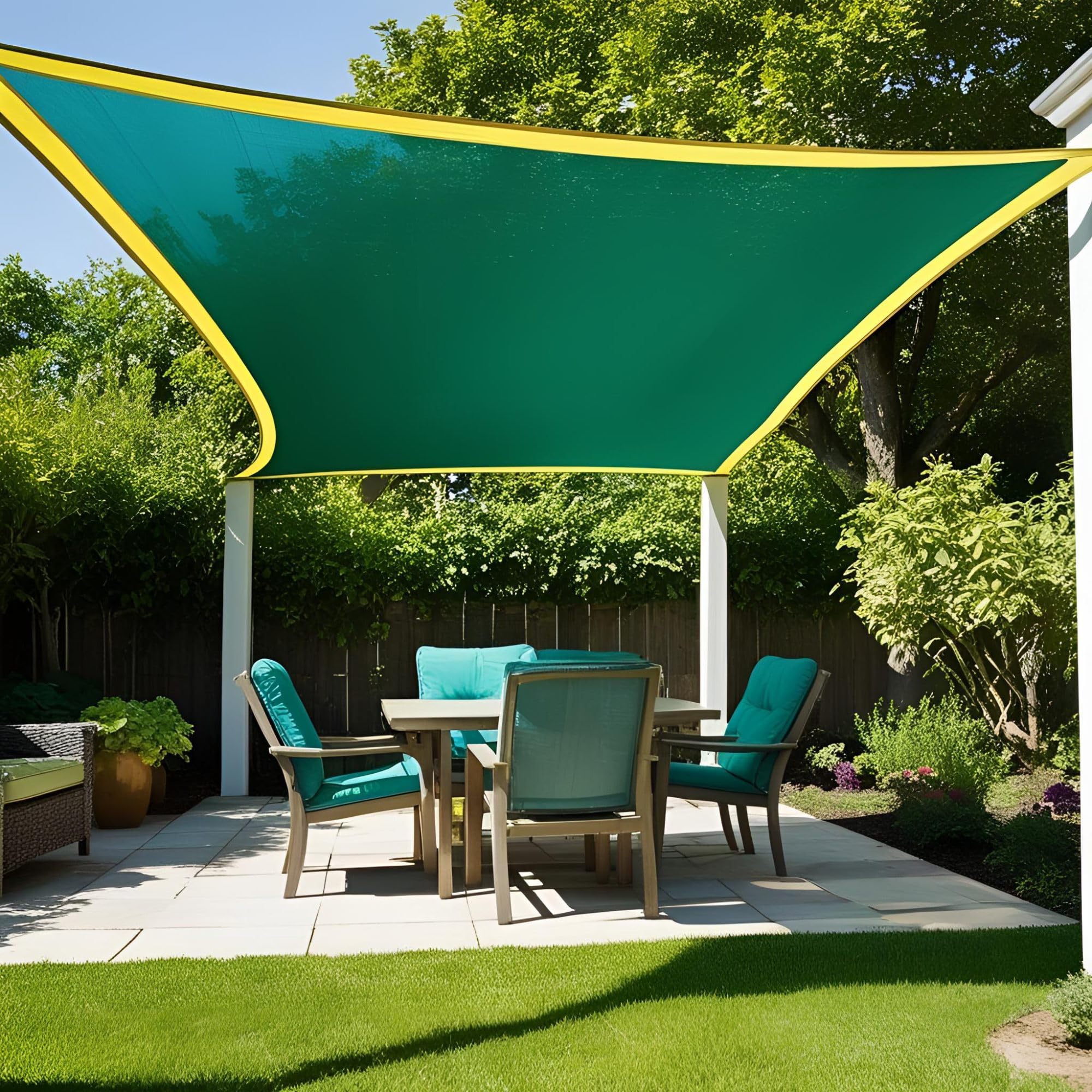 Sponsored Ad - UGAOO Green Shade Net for Garden & Balcony, Multipurpose Agro Net - 75% (10 ft x 10 ft)