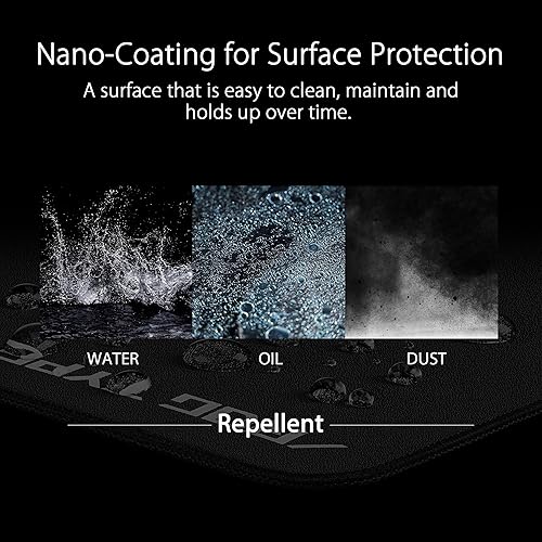 Miniatura 4 de ASUS ROG Hone Ace XXL - Alfombrilla de mouse para juegos, base de espuma viscoelástica de alta densidad, material de tela híbrida, 15.748 x 35.433 x