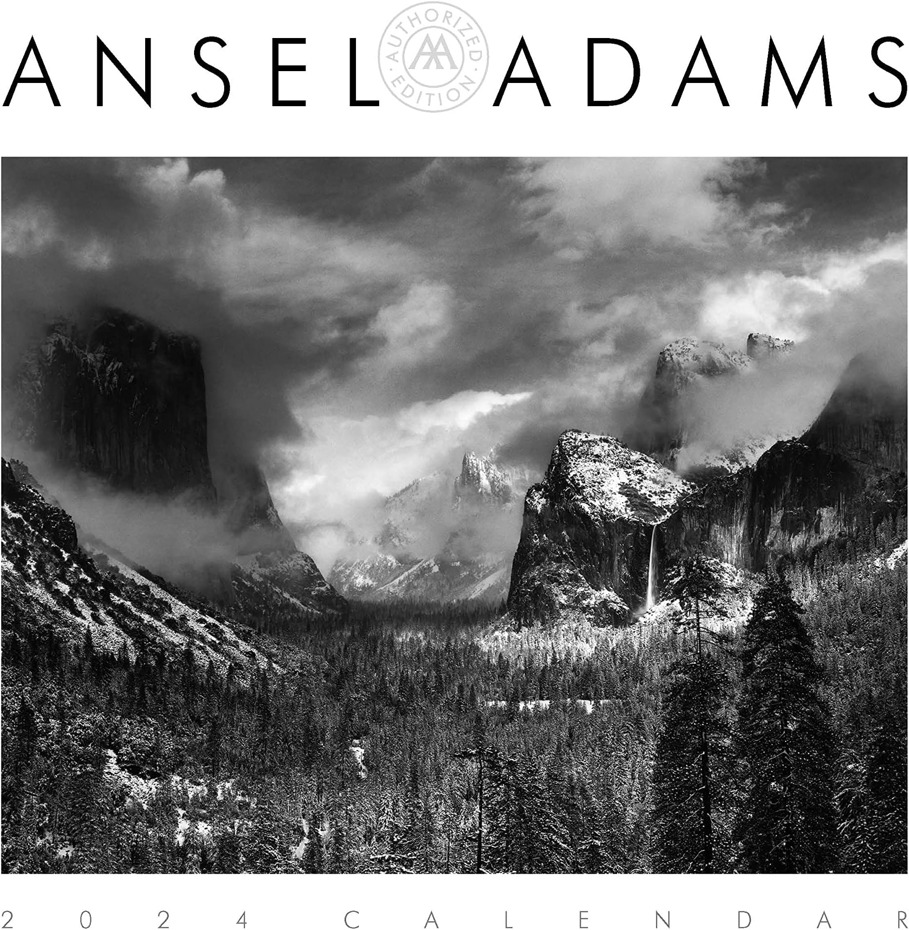 Ansel Adams 2024 Wall Calendar: Authorized Edition: 13-Month Nature Photography Co