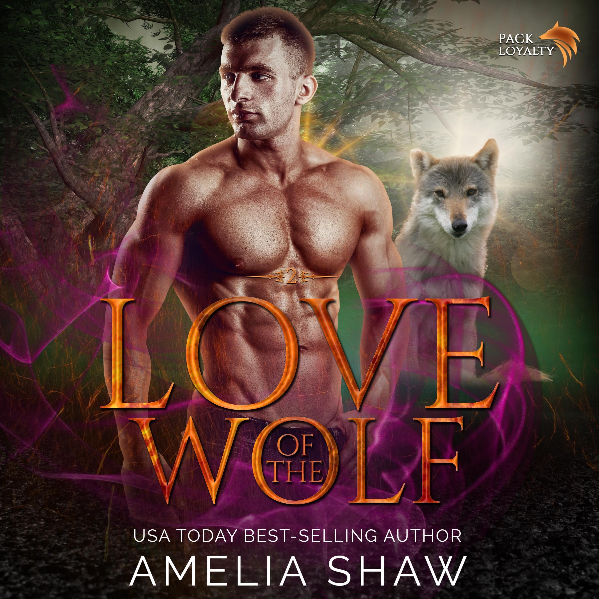 Cover art for Love of the Wolf