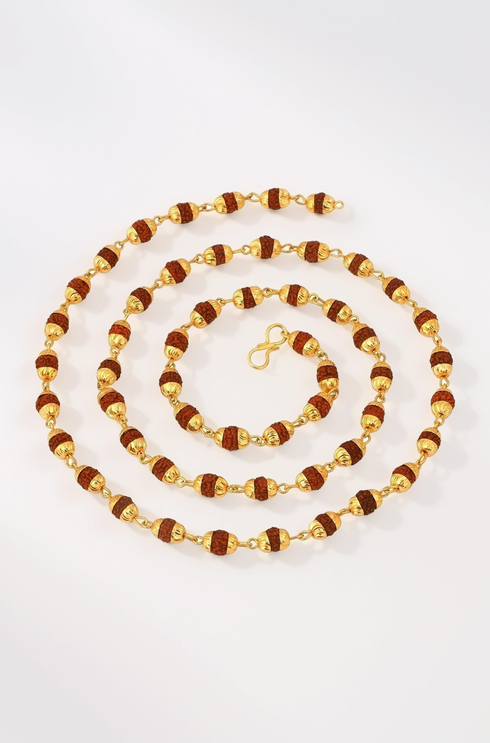 Mahi Rudraksh Mala Long Chain for Men (PACN1100216PR)