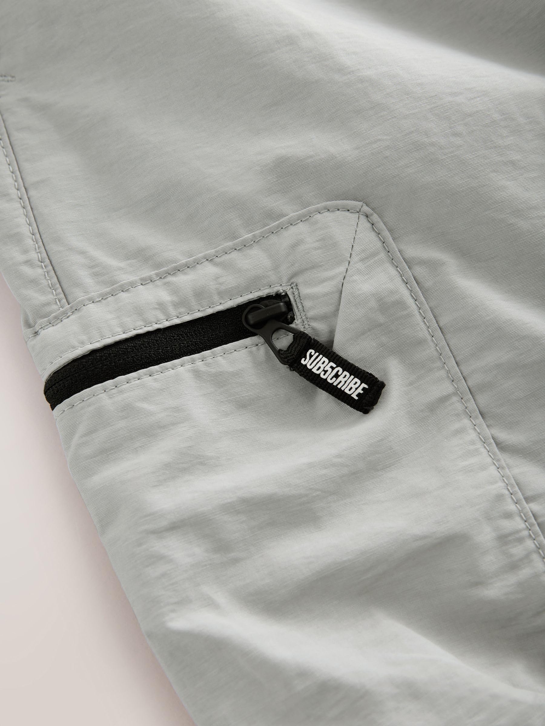 NEXT Ragazzo Pantaloni Cargo con Tasche con Zip