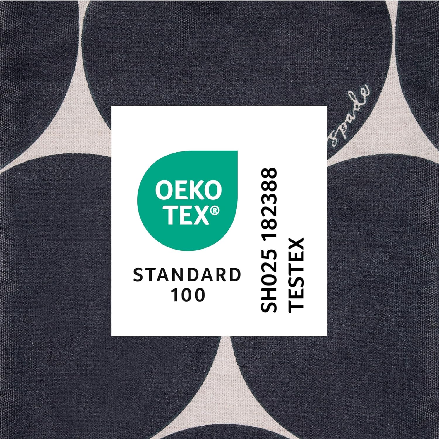 Kate Spade New York Joy Dot Oven Mitt & Pot Grabber 2-Pack Set, 7" x 13", 8" Round, Black/Beige - Image 10