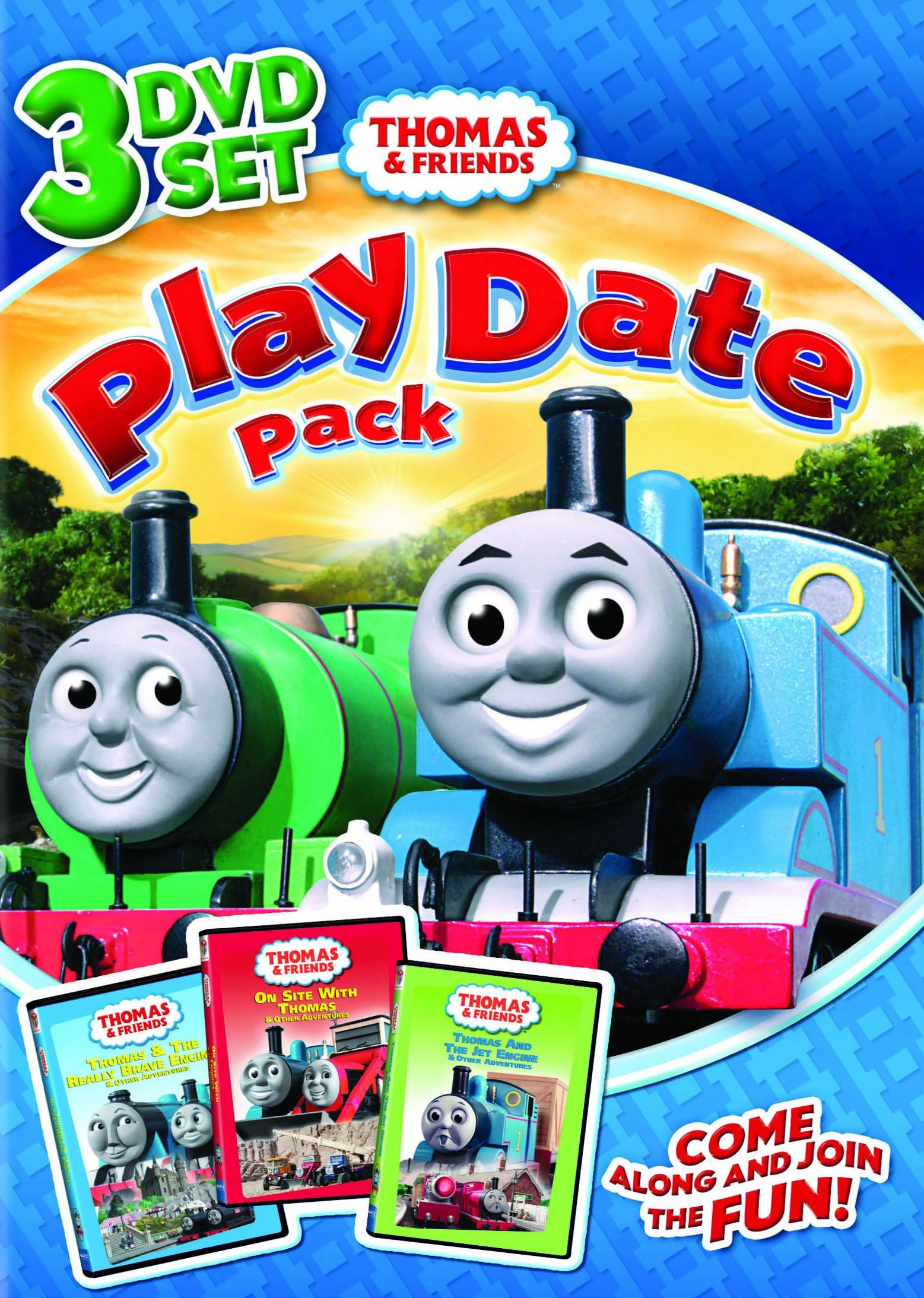 Thomas & Friends: Play Date Pack (Thomas & The Jet Engine / On Site With Thomas / Thomas & The Really Brave Engines)