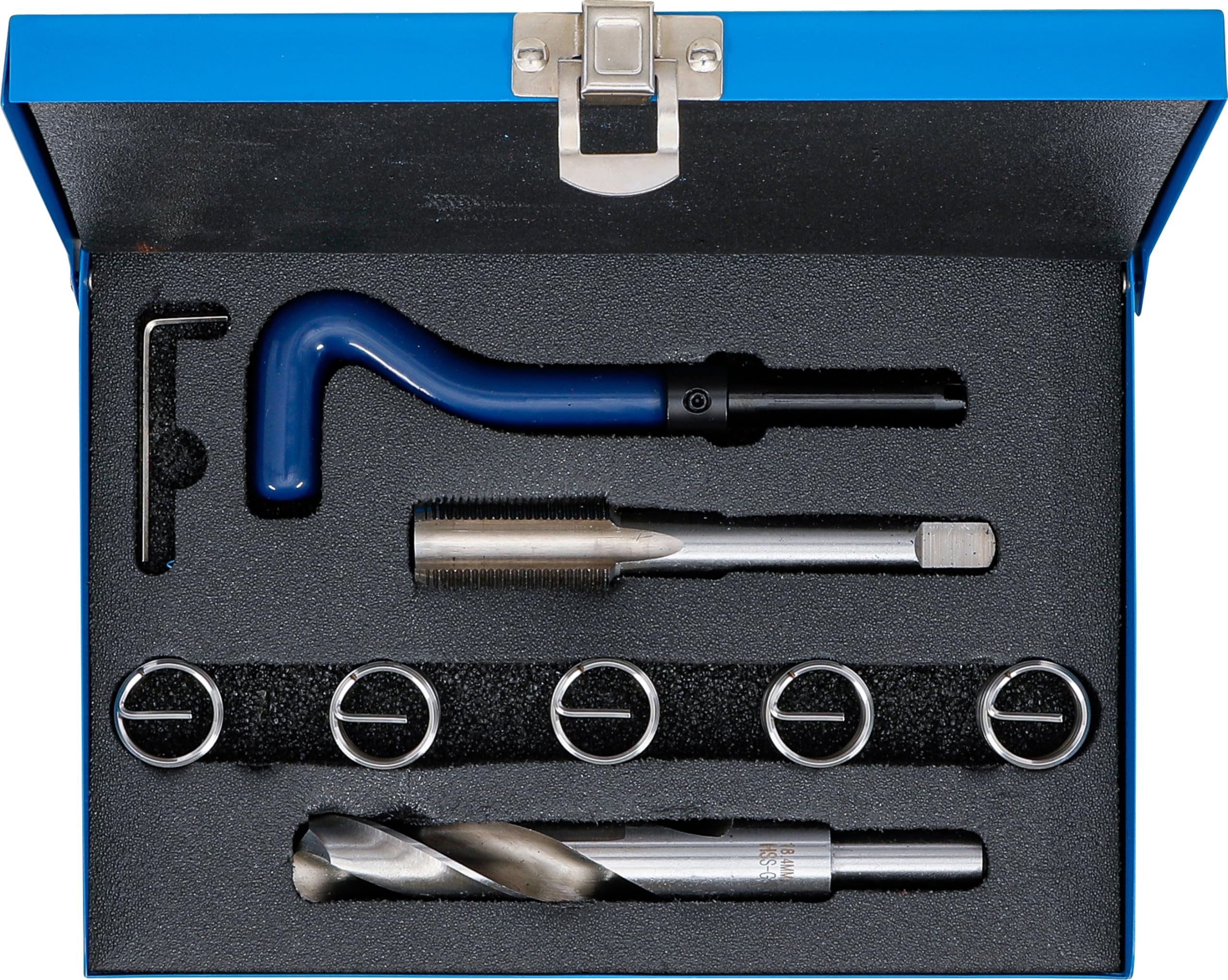 BGS 99433 Kit di riparazione per filetti M18 x 1,5 9 pz.