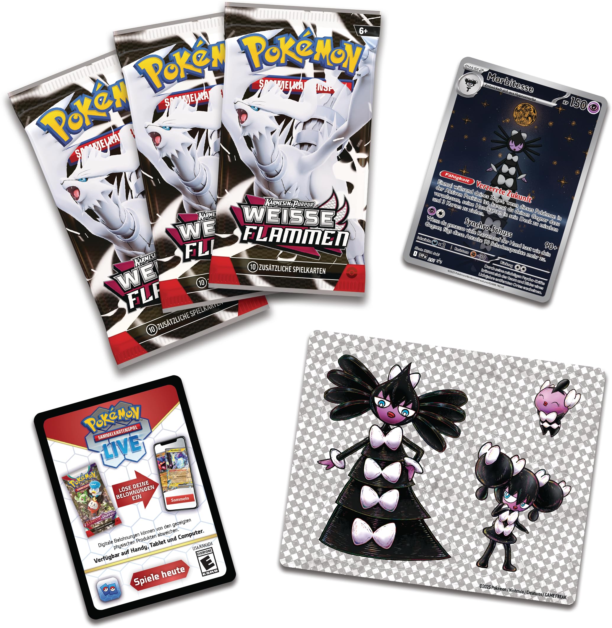 Pokémon - Trading Card Game: Tech Sticker Collection Crimson