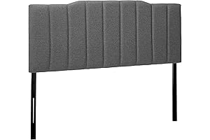 Zinus Satish Upholstered Double Bed Headboard