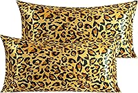 Vista 55 de NTBAY - Fundas de almohada de satén para cabello y piel, fundas de almohada sedosas de lujo con cierre de sobre.