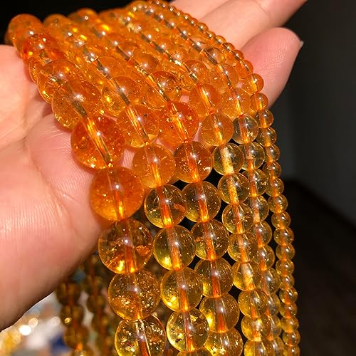 Vista 77 de Cuentas redondas de piedras preciosas naturales para hacer joyas, 15 pulgadas, 0.14, 0.21, 0.28, 0.35, 0.42 pulgadas, cuentas semipreciosas Piedra