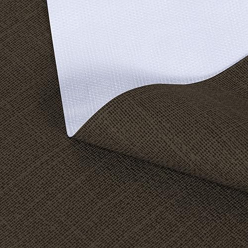 Miniatura 63 de sancua - Mantel rectangular de PVC 100 % impermeable, 54 x 54 pulgadas, vinilo a prueba de aceite, derrames, fácil de limpiar con un paño, para