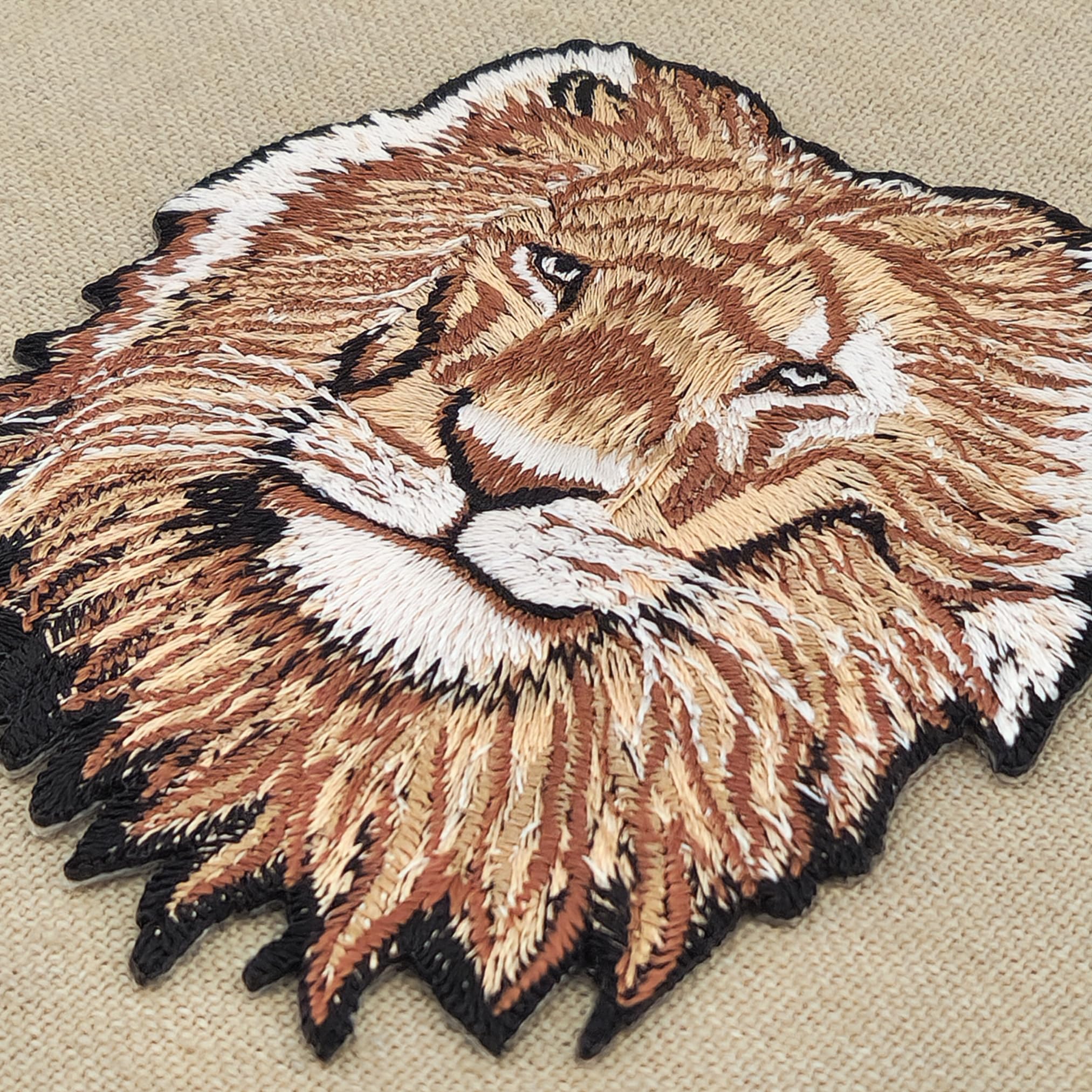 Écusson Brodé à Coudre Ou à Repasser Motif Signe De La Paix Vert Citron