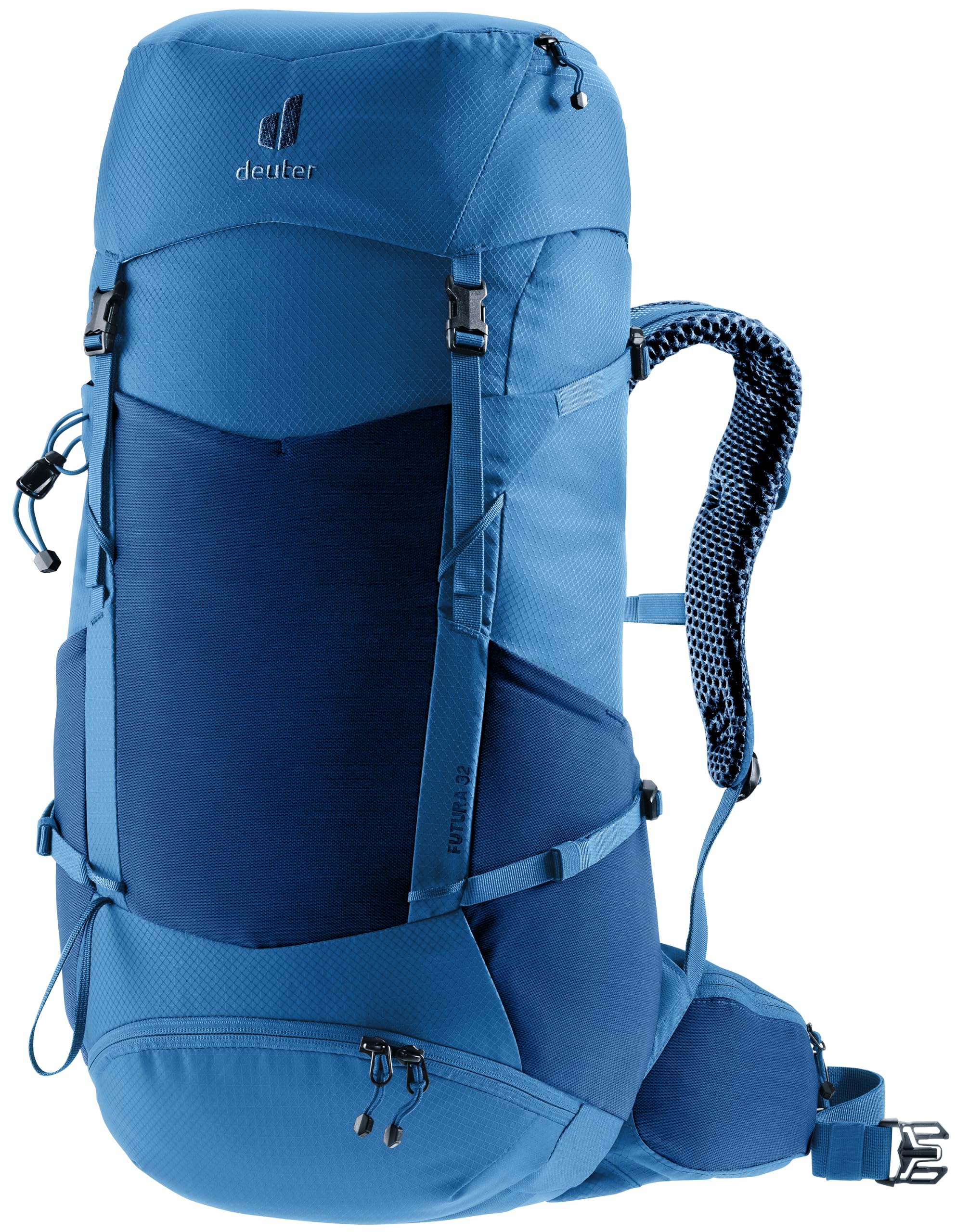 Futura 32L Backpack, Ergonomic Multi-Day Hiking & Trekking Pack - Nightblue-Baltic
