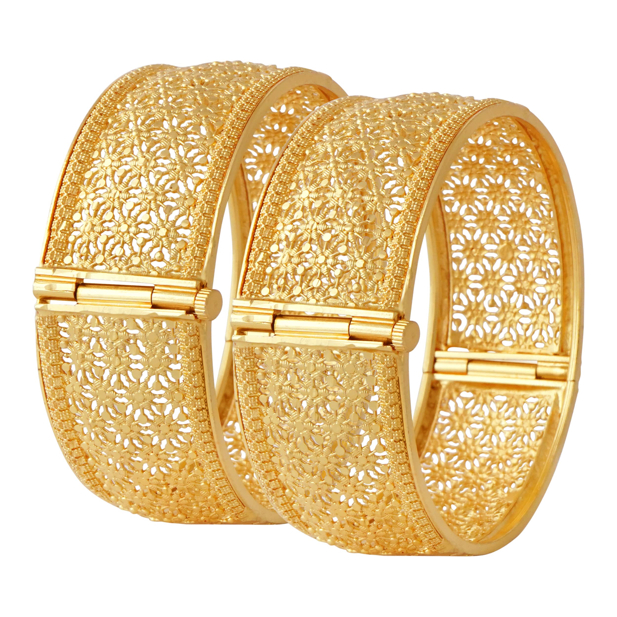 See full amazon price history chart for Mansiyaorange Two Broad Anti clockwise Screw Opnable Golden Filigree Floral 3D Work Bangles/Bangdi/Chudi/for Women(2.10) Mansiyaorange Two Broad Anti clockwise Screw Opnable Golden Filigree Floral 3D Work Bangles/Bangdi/Chudi/for Women(2.10) (B0C1KJ4WFM) Amazon Price History, Amazon Price Tracker