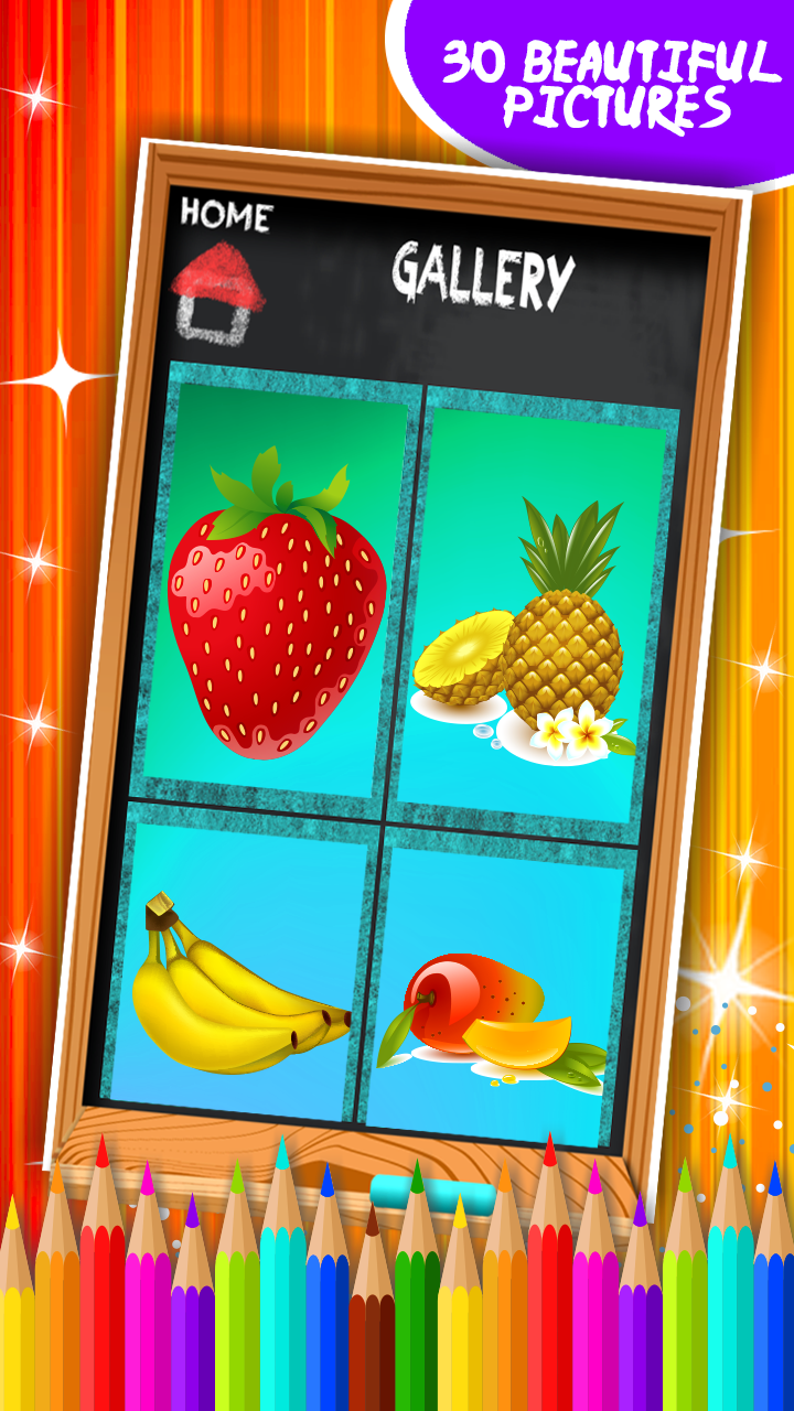 Fruits Coloring for Android