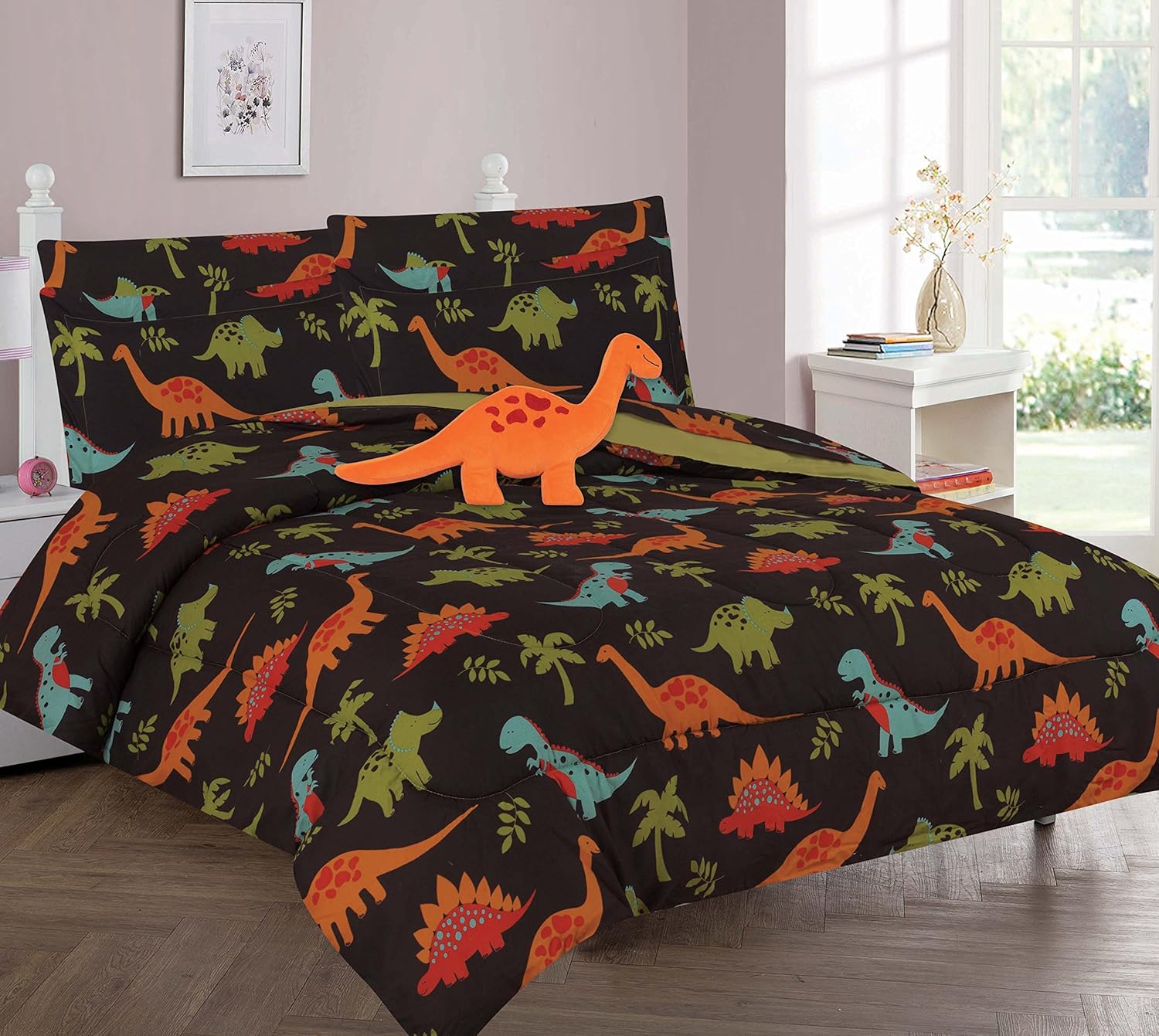 dinosaur comforter toy